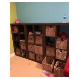 Playroom:  8 Cube Storage Units