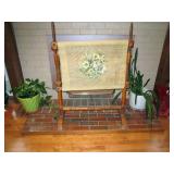 Living Room:  Needle Point Stretcher