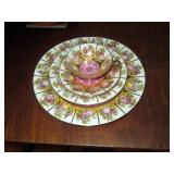 Kitchen Area:  Collectible China, 4 pieces 