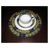 Kitchen Area:  Collectible China, 4 pieces 