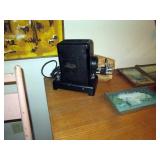 Kitchen Area:  Vintage Lietz Projector, Several piecrust framed tinted photographs (Snoqualmie Casca