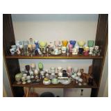 Kitchen Area:  Large collection of Egg cups