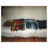 Dining Room:  Several wool Stadium blankets - 1 is Faribo