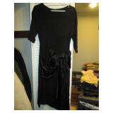 Hall Closet:  Vintage Dress Black