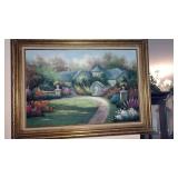 Living Room:   Thomas Kinkade Pictures/Paintings