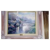 Living Room:   Thomas Kinkade Pictures/Paintings