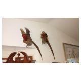 Dining Room:  2 Pheasants Nice Colors,  