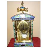 Living Room:  Porcelain Clock 