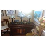 Living Room: 2 small lamps Solded