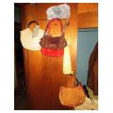 Handbag/Purse collection including Nordstrom, Walborg Italy, Fossil, Genie Italy, Mantessak, Jean Fo