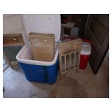 Basement/Garage  Cooler, Wash Boards