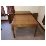 Bedroom Right  Excellent Sideboard  but, is a table with 8 leafs