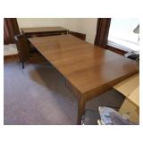 Bedroom Right (Possibly made by Saginaw)  Excellent Sideboard  but, is a table with 8 leafs