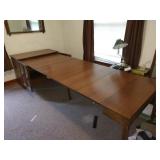 Bedroom Right  Excellent Sideboard  but, is a table with 8 leafs