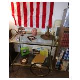 Bedroom Right:  Tea Cart, Boat Model, Tom-Tom, 