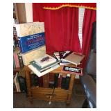 Living Room:  Side Table, Automotive Books, Civil War Book