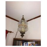 Living Room:  Hanging Lamp