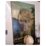 Living Room:  Oil Painting