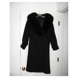 Black Coat w/Fur Collar
