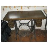 Singer sewing table
