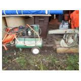 Air Compressor    DeWalt Radial saw 