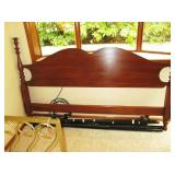 King size headboard w/frame