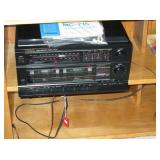 Fisher MC-715 Stereo-cassette-record player--speakers