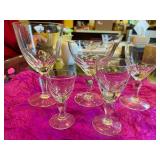 Strauss crystal 98 pieces 