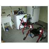 Handicap walkers Freezer Washing Machine Exercise pieces