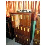 Pharmaceutical Oak Storage Cabinet (Came from the University of Washington Pharmacy Dept)