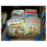 The lady was a teacher at Greenwood elementary school. Books that were used for teaching grade schoo