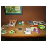 Star and good job stickers for kids Color pencils etc