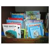 The lady was a teacher at Greenwood elementary school. Books that were used for teaching grade schoo
