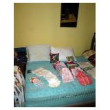 Vintage hand towels Double bed