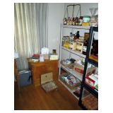 RCA Victor small record player (45-78-33)  Record cabinet