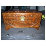 Fabulous Hong Kong Carved chest