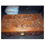 Fabulous Hong Kong Carved chest