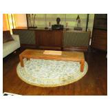 Small Panasonic stereo cassette--Bozak Stereo speakers in cabinet-- Head Sculptor--