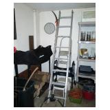 Garage stuff  Alum ladder