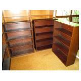 3 matching books cases