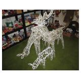 Christmas Room---Light up Lawn Reindeer