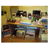 Small Office---Desk--Records LP