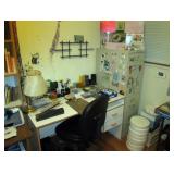 Small Office---4 drawer file cabinet