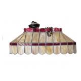 Slag Glass Pool Table Light 