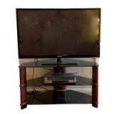 Samsung 46" Plasma with TV with Stand and Duel VCR/DVD Player