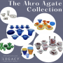Akro Agate Glassware-Tea Sets, Ashtrays, Flower Pots and More!