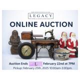 Wooded Oak Circle Estate Online Auction