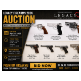 Legacy Firearms 2026 Online Auction