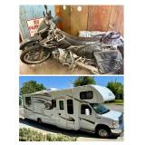 2014 RV and 2009 Suzuki GSX-R