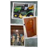 Grasons Premier 50% Acton Lladro /Pony Express Safe/John Deere Riding Lawn Mower 3 Day Estate Sale 